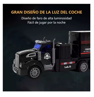 Foto 5 | Trailer Control Remoto Lab.g Trailer Juguete Negro