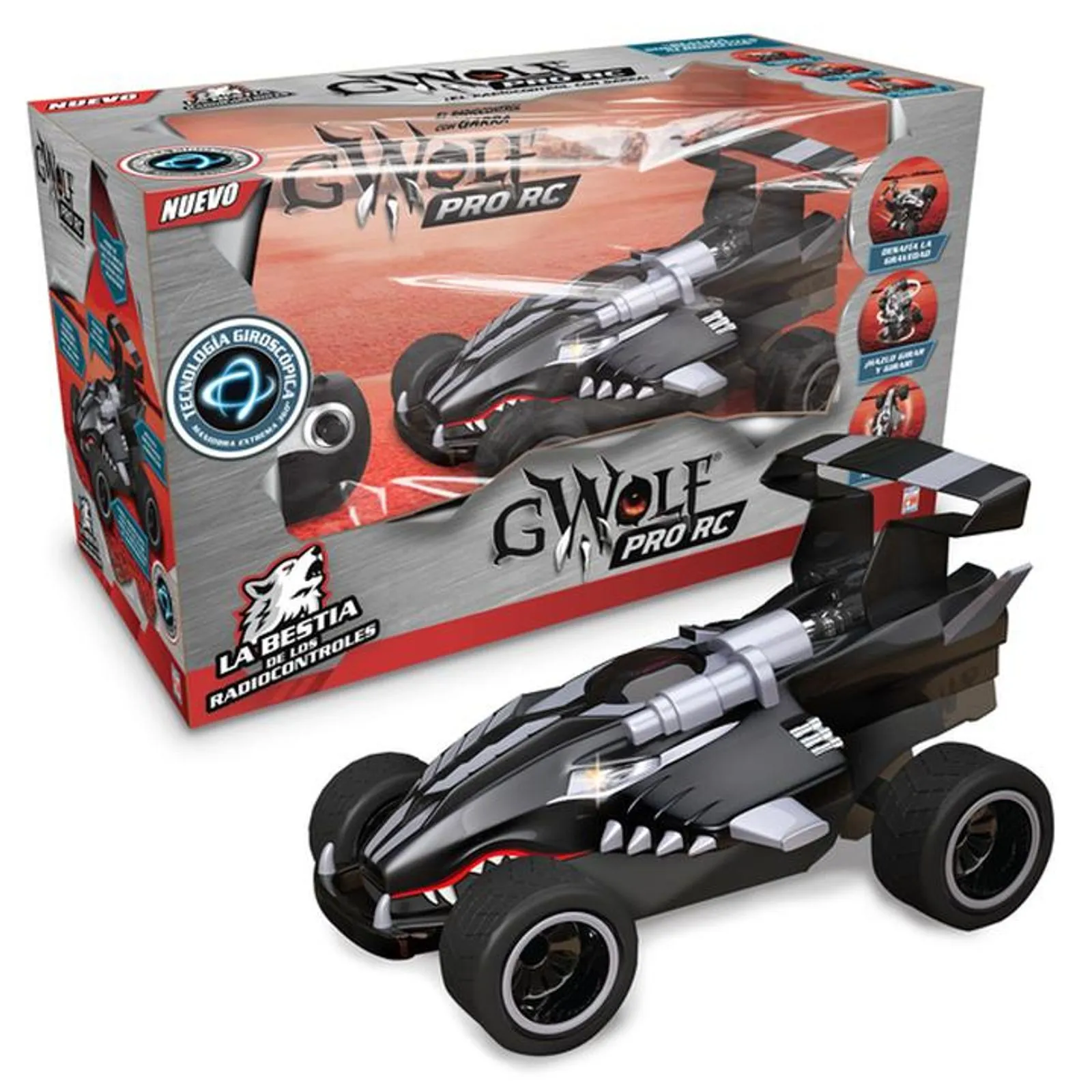 Ruz Juguete Vehículo Radio Control Nitro X Gwolf