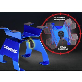 Foto 3 | Soporte De Camión Traxxas X-truck De Aluminio Azul Para X-maxx Y Xrt - Venta Internacional.