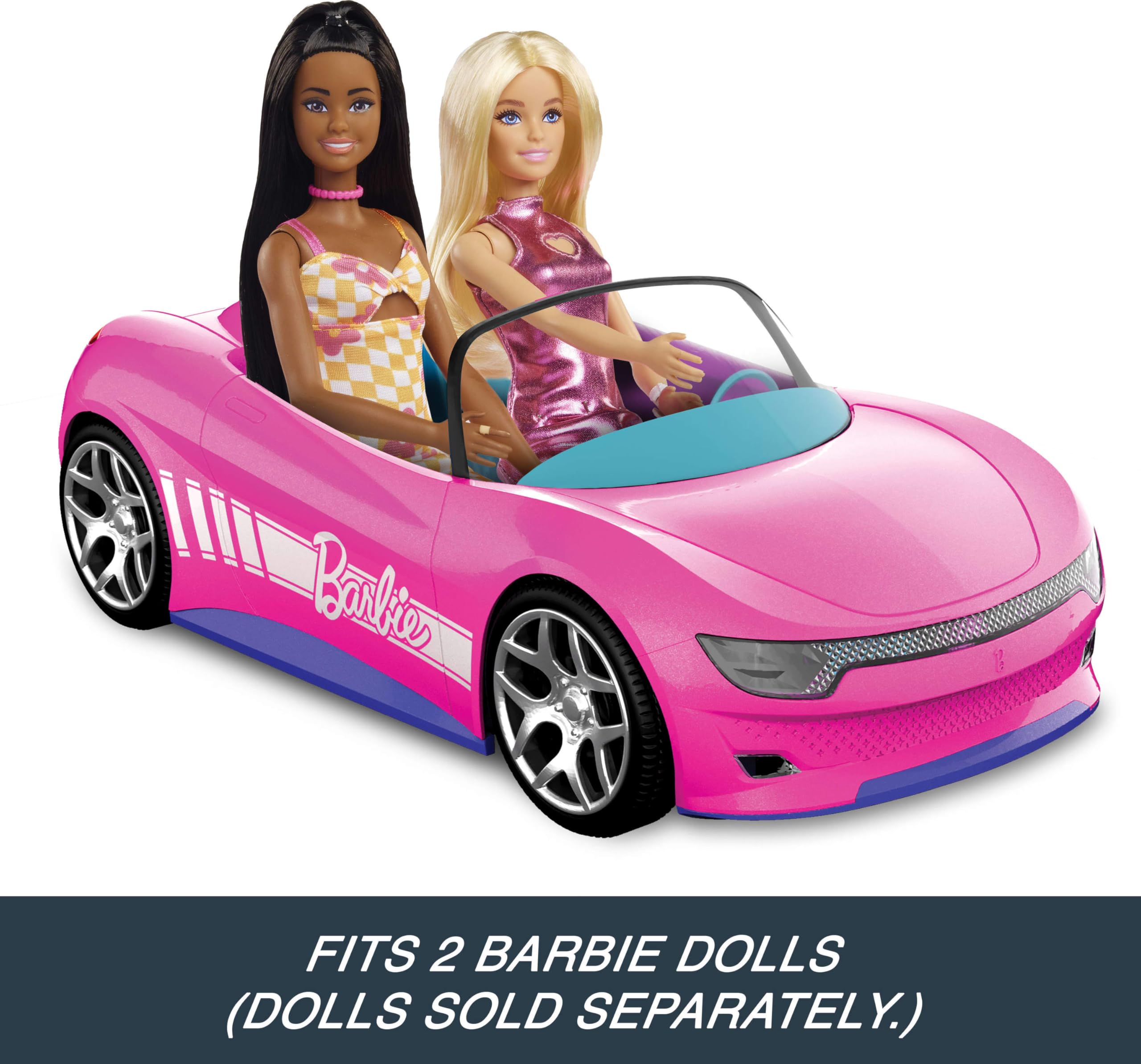 Foto 7 pulgar | Coche De Juguete Barbie Hot Wheels Rc Convertible Con Mando A Distancia - Venta Internacional.