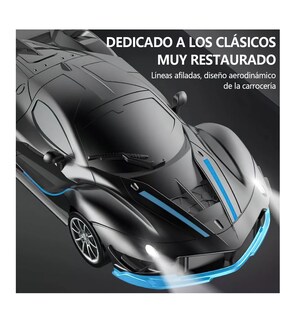 Foto 3 | Carro Control Remoto Recargable Negro