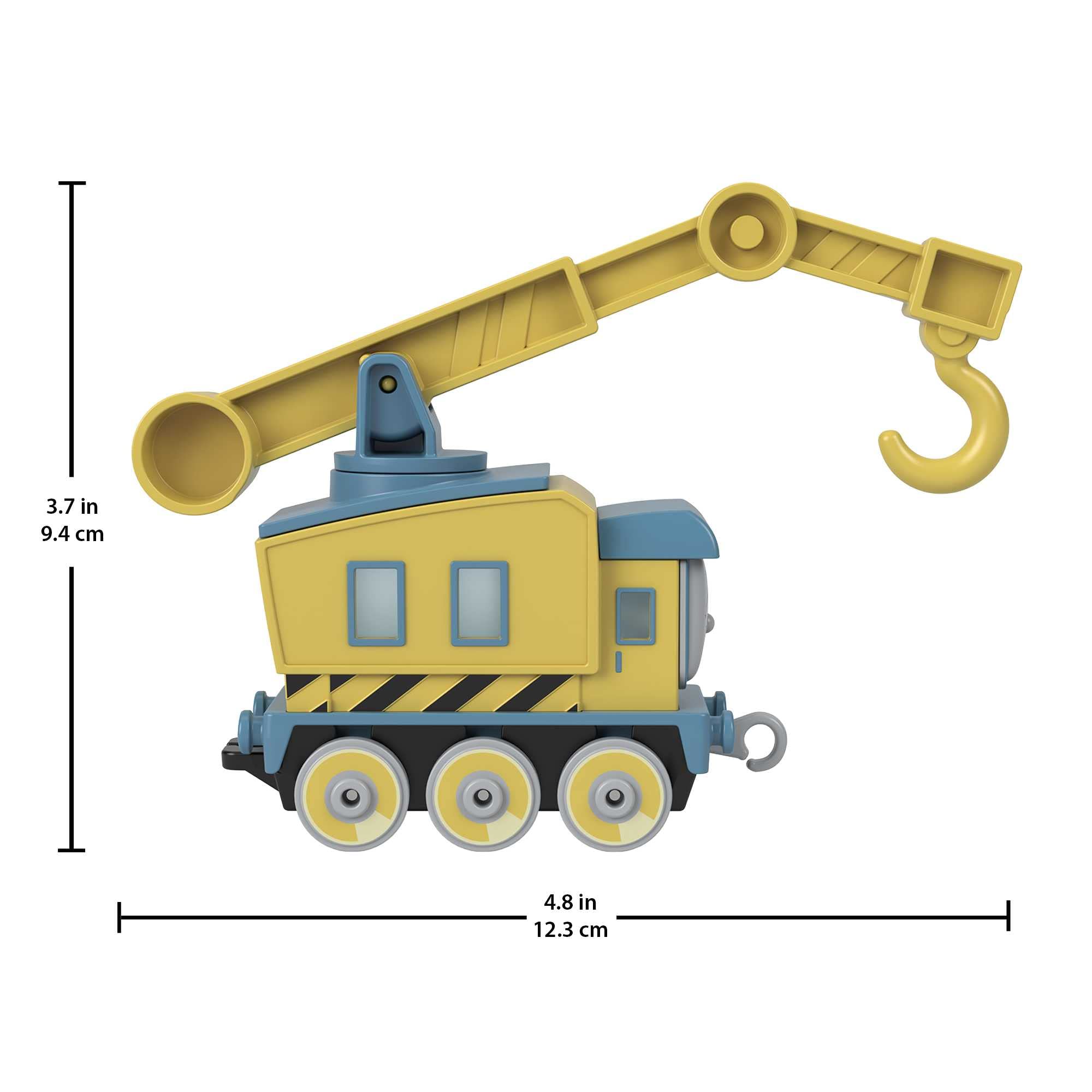Foto 3 | Vehículo De Juguete Thomas & Friends Carly The Crane Fundido A Presión Hdy61 - Venta Internacional.