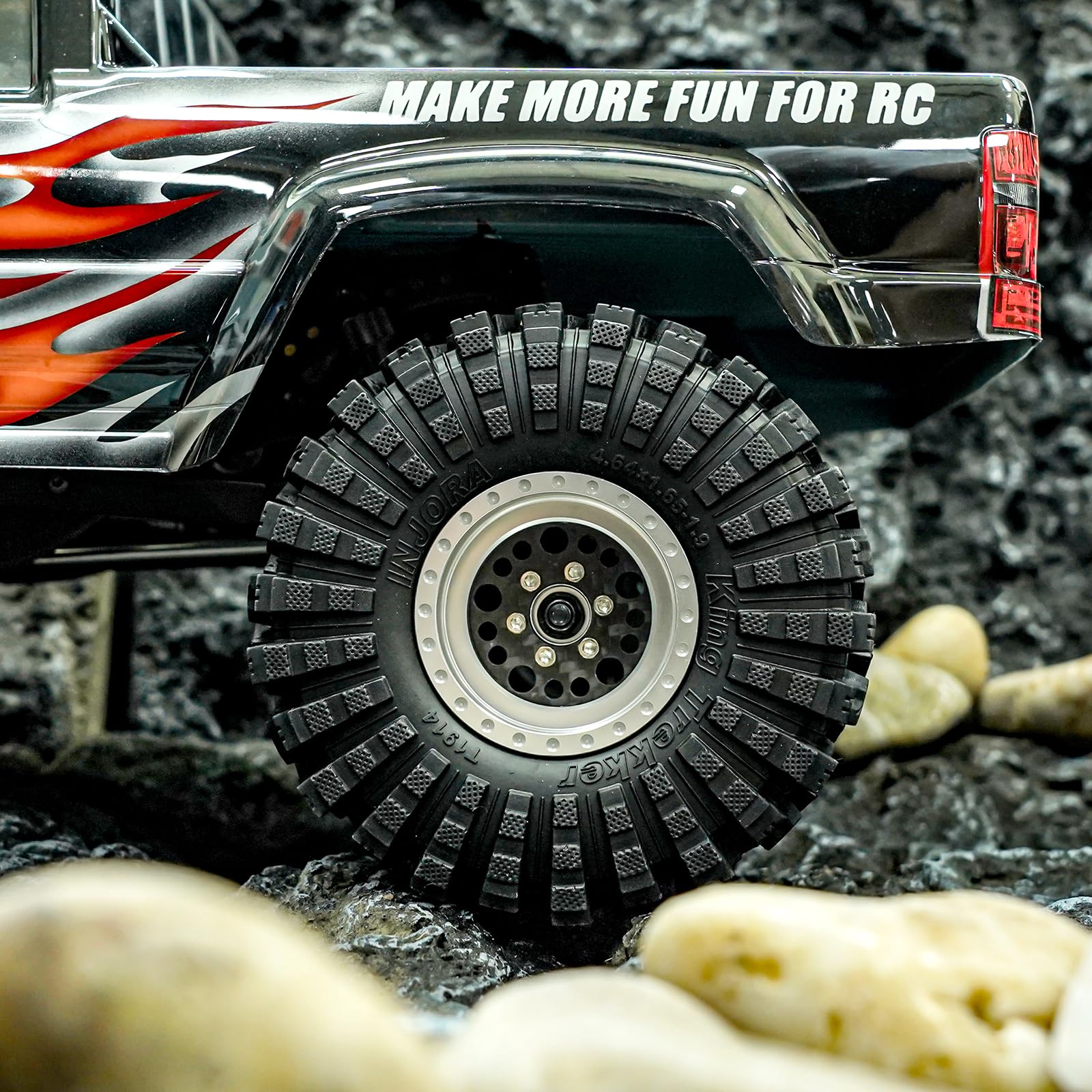 Foto 8 pulgar | Neumáticos Injora King Trekker 1.9 S5 Para Rc Crawler 1/10 - Venta Internacional.