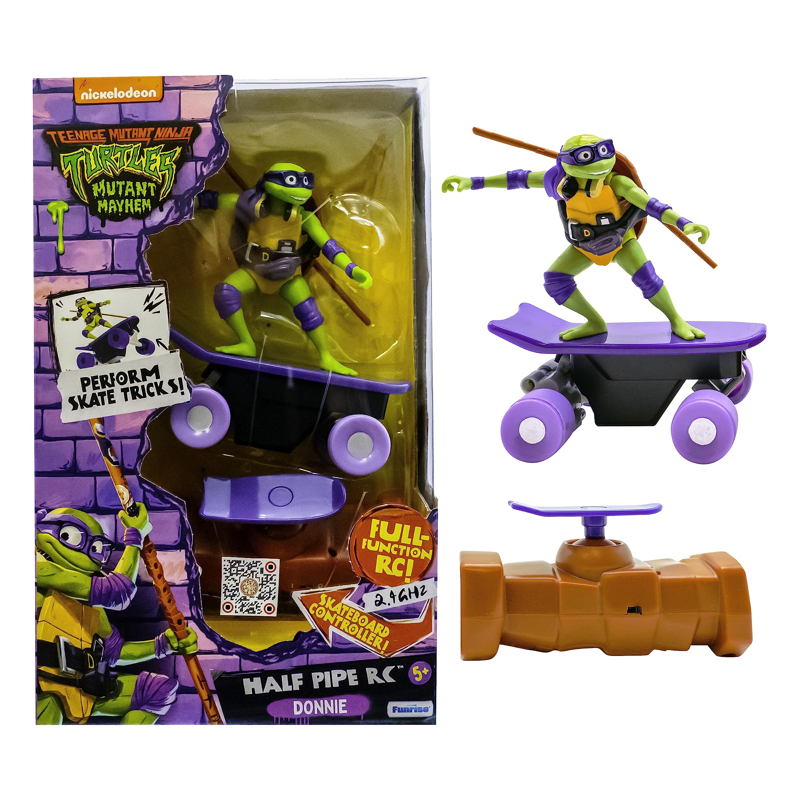 Foto 2 pulgar | Vehículo Teledirigido Teenage Mutant Ninja Turtles Donatello Movie Ed. - Venta Internacional.