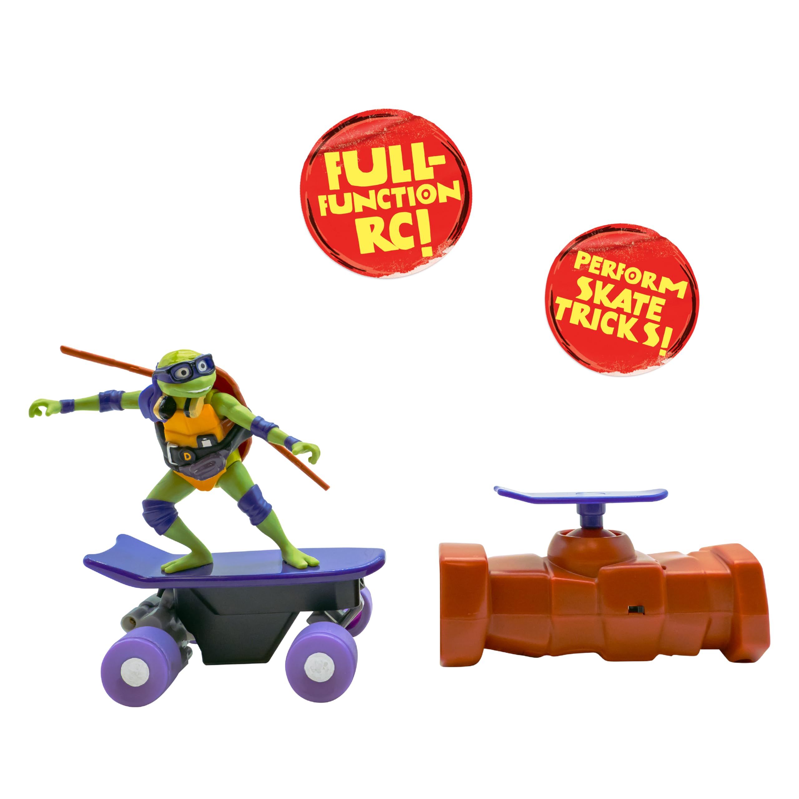 Foto 3 pulgar | Vehículo Teledirigido Teenage Mutant Ninja Turtles Donatello Movie Ed. - Venta Internacional.