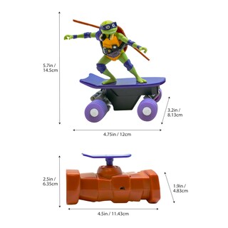 Foto 3 | Vehículo Teledirigido Teenage Mutant Ninja Turtles Donatello Movie Ed. - Venta Internacional.
