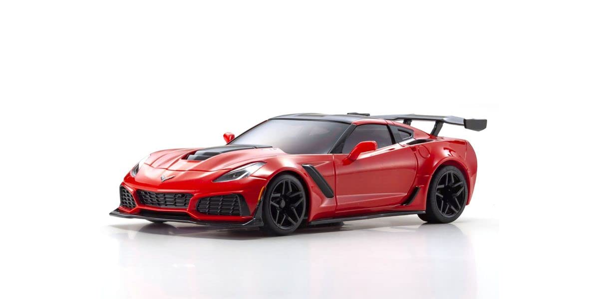Foto 3 pulgar | Coche Teledirigido Kyosho Mini-z Rwd Mr-03 Chevy Corvette Zr1 Rtr Rojo - Venta Internacional.