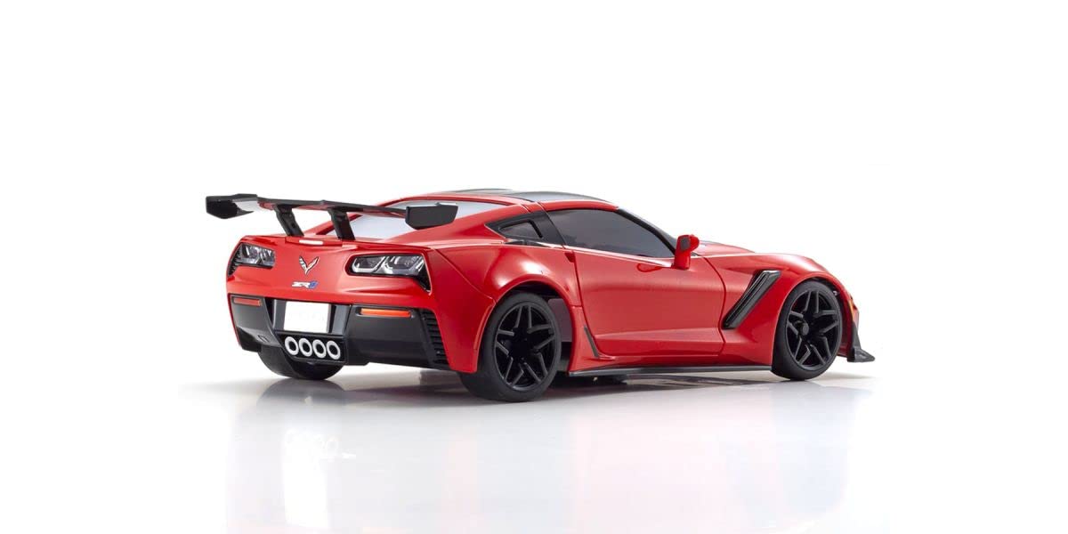 Foto 4 pulgar | Coche Teledirigido Kyosho Mini-z Rwd Mr-03 Chevy Corvette Zr1 Rtr Rojo - Venta Internacional.