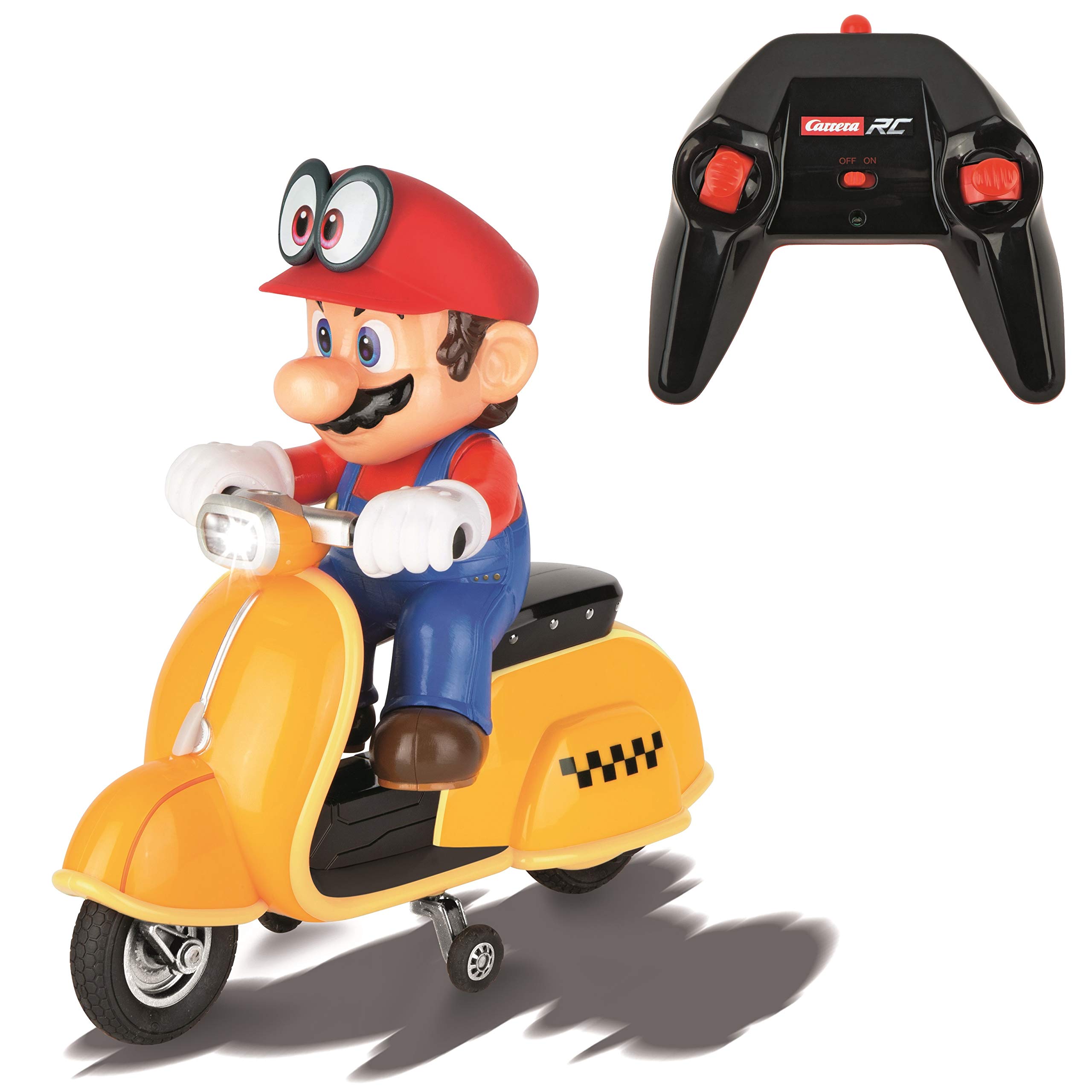 Foto 2 pulgar | Coche A Control Remoto Carrera Rc Super Mario Odyssey Scooter - Venta Internacional.