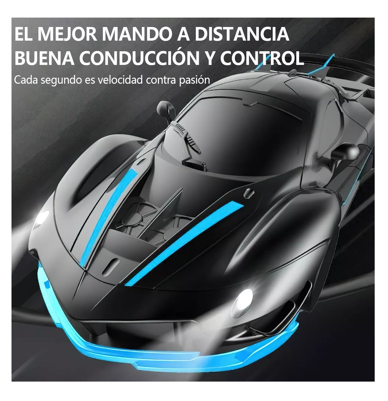 Foto 3 pulgar | Carro Control Remoto Belug Recargable Para Niños, Negro