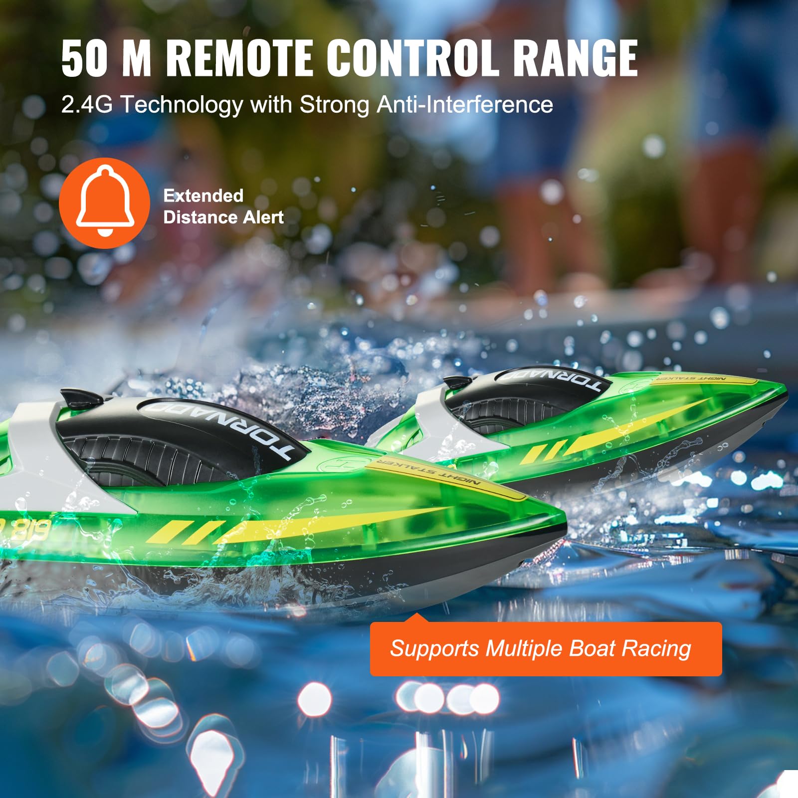 Foto 5 | Rc Boat Vevor Para Niños, Barco A Control Remoto Para Piscinas Y Lagos - Venta Internacional.