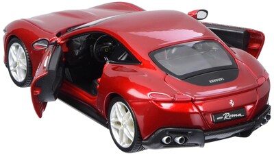 Foto 2 | Bburago De Metal Fundido A Presión 1:24 R&p Ferrari Roma Red - Venta Internacional.
