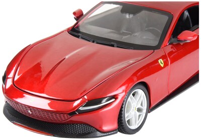 Foto 4 | Bburago De Metal Fundido A Presión 1:24 R&p Ferrari Roma Red - Venta Internacional.