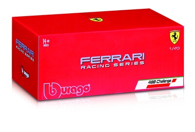 Foto 4 | Réplica De Vehículo Coleccionable Fundido A Presión Bburago Ferrari R - Venta Internacional.