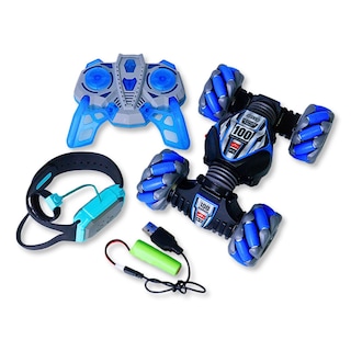 Foto 2 | Carro Rc 4x4 Todoterreno Con Rotación 360° Y Llantas Mecanum Azul