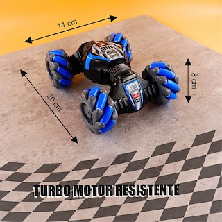 Foto 7 | Carro Rc 4x4 Todoterreno Con Rotación 360° Y Llantas Mecanum Azul