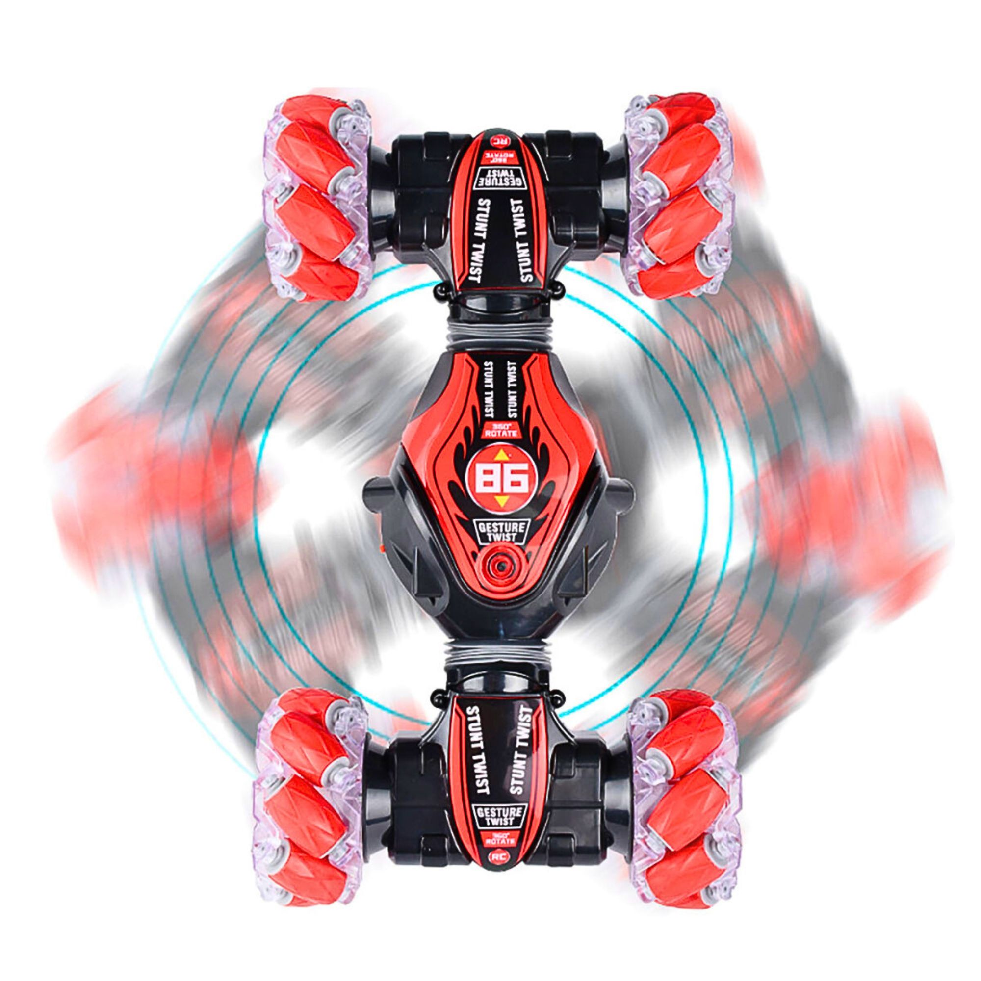 Foto 3 | Carro de Control Gesto con Luces Led Recargable
