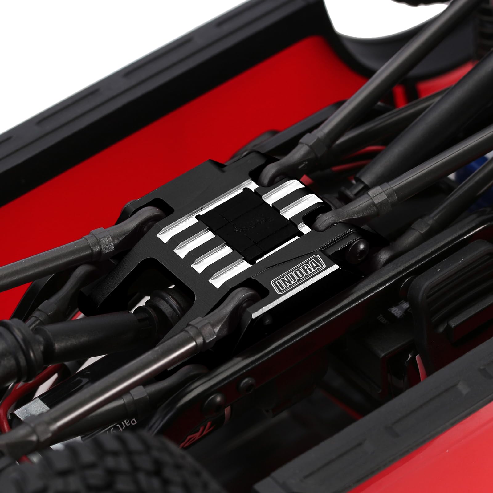 Foto 6 pulgar | Soporte De Transmisión De Aluminio Cnc Con Placa Deslizante Para Trx4m 1/18 - Venta Internacional.