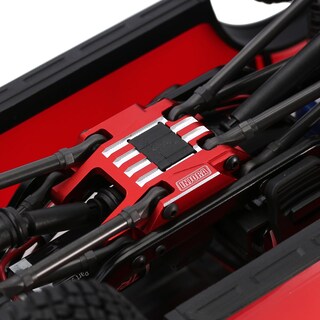 Foto 5 | Soporte De Transmisión De Aluminio Cnc Con Placa Deslizante Para Trx4m 1/18 - Venta Internacional.