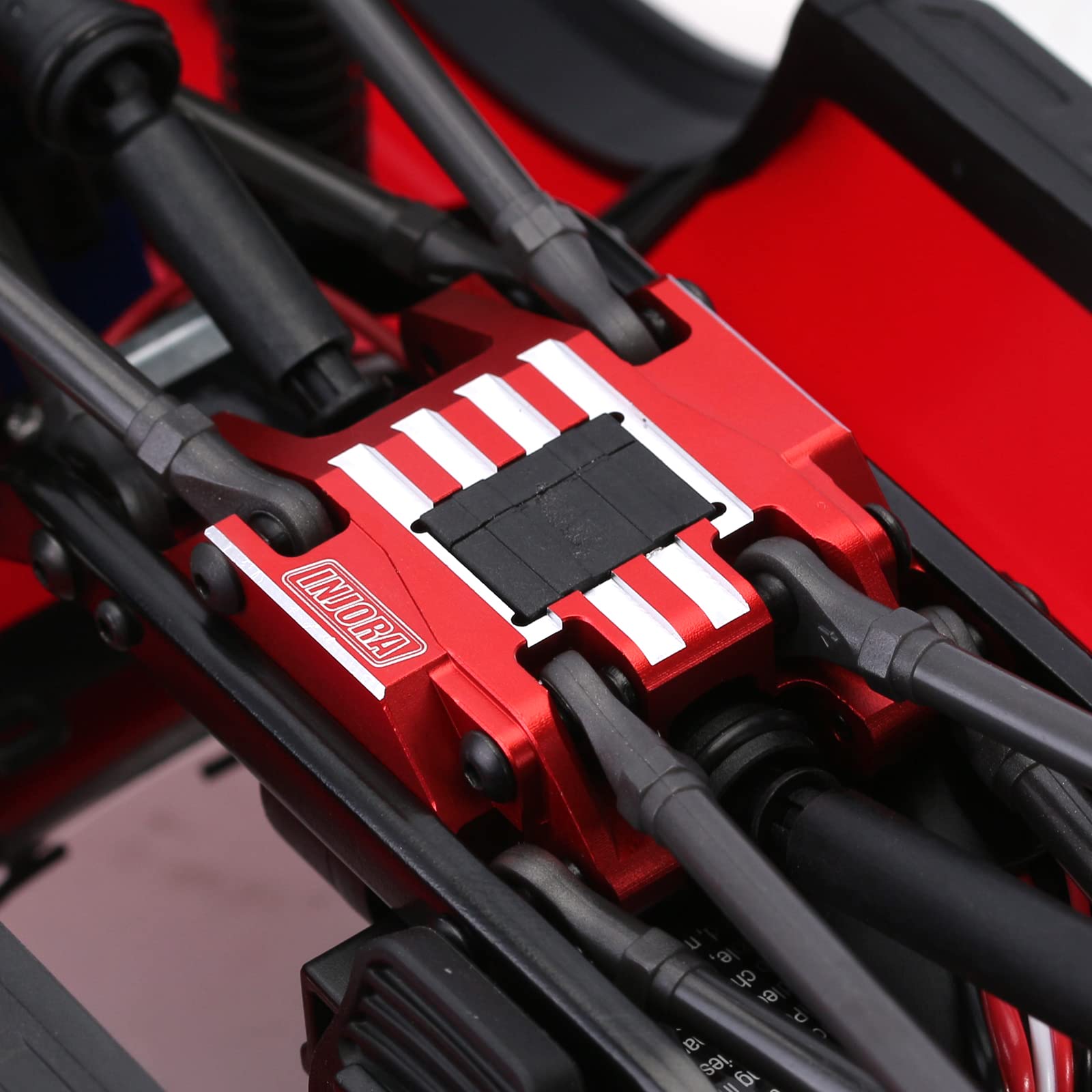 Foto 8 pulgar | Soporte De Transmisión De Aluminio Cnc Con Placa Deslizante Para Trx4m 1/18 - Venta Internacional.