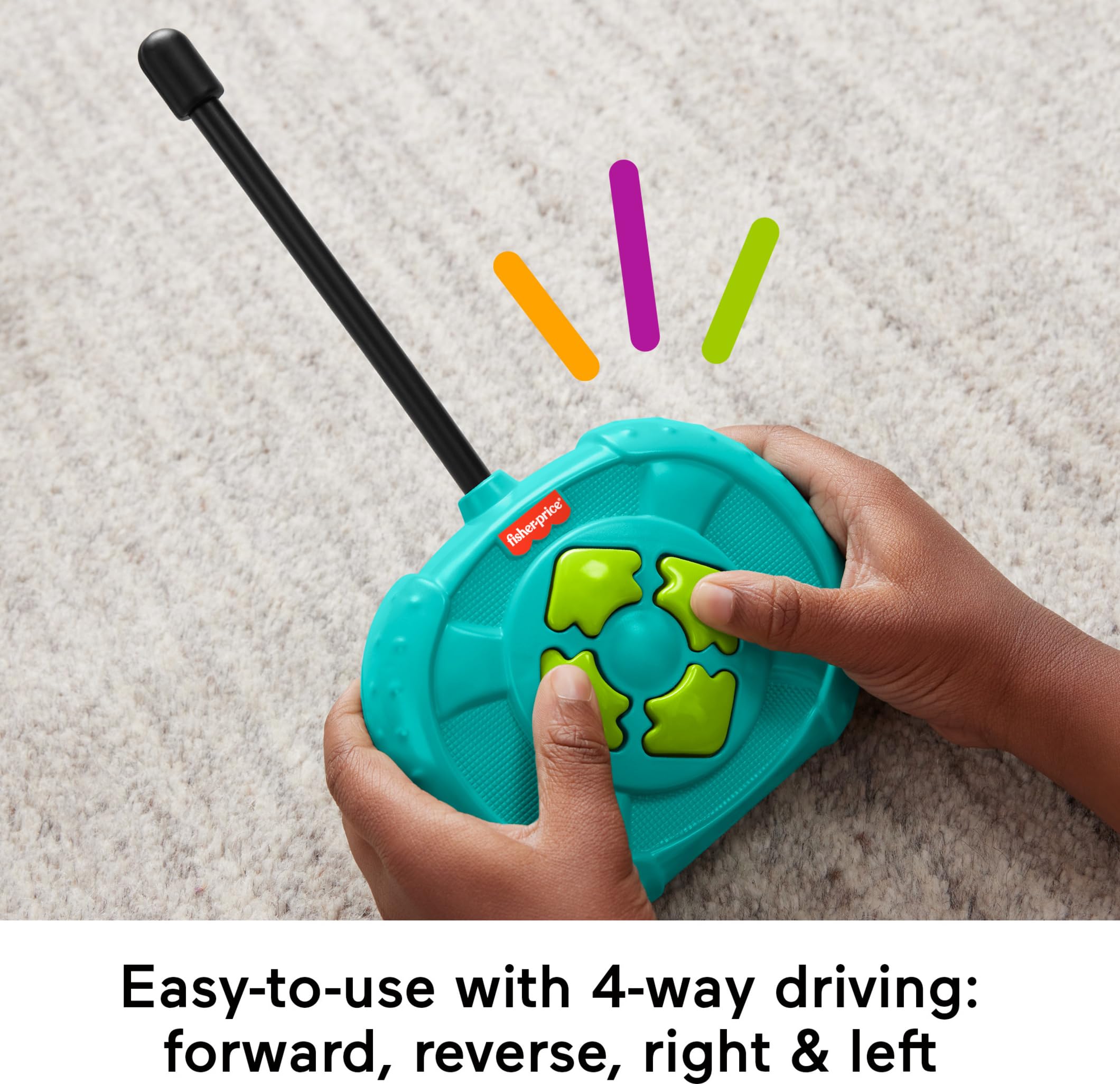 Foto 4 pulgar | Coche De Juguete Con Control Remoto Fisher-price My Easy Rc De Más De 3 Años - Venta Internacional.