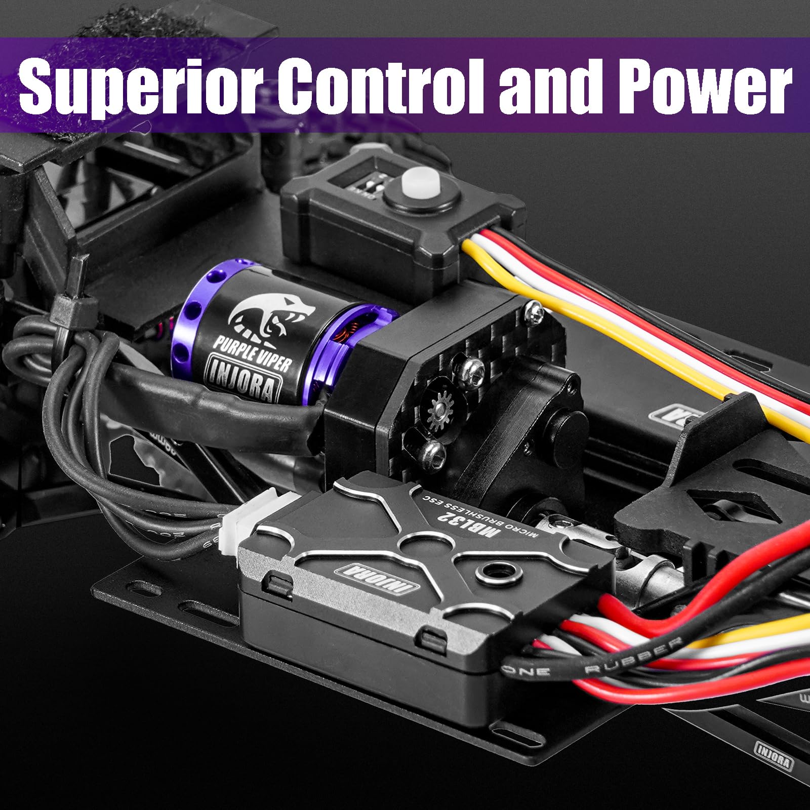 Foto 5 pulgar | Micro Sin Escobillas Esc Injora Mbl32 Para Rc Crawler 1/18 1/24 - Venta Internacional.