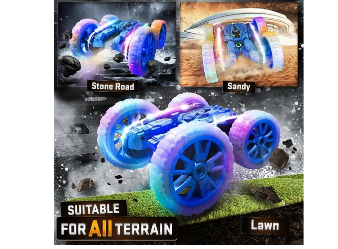 Foto 2 | Coche De 4wd 2.4ghz Acrobacia Con Luz Y Música Para Niños