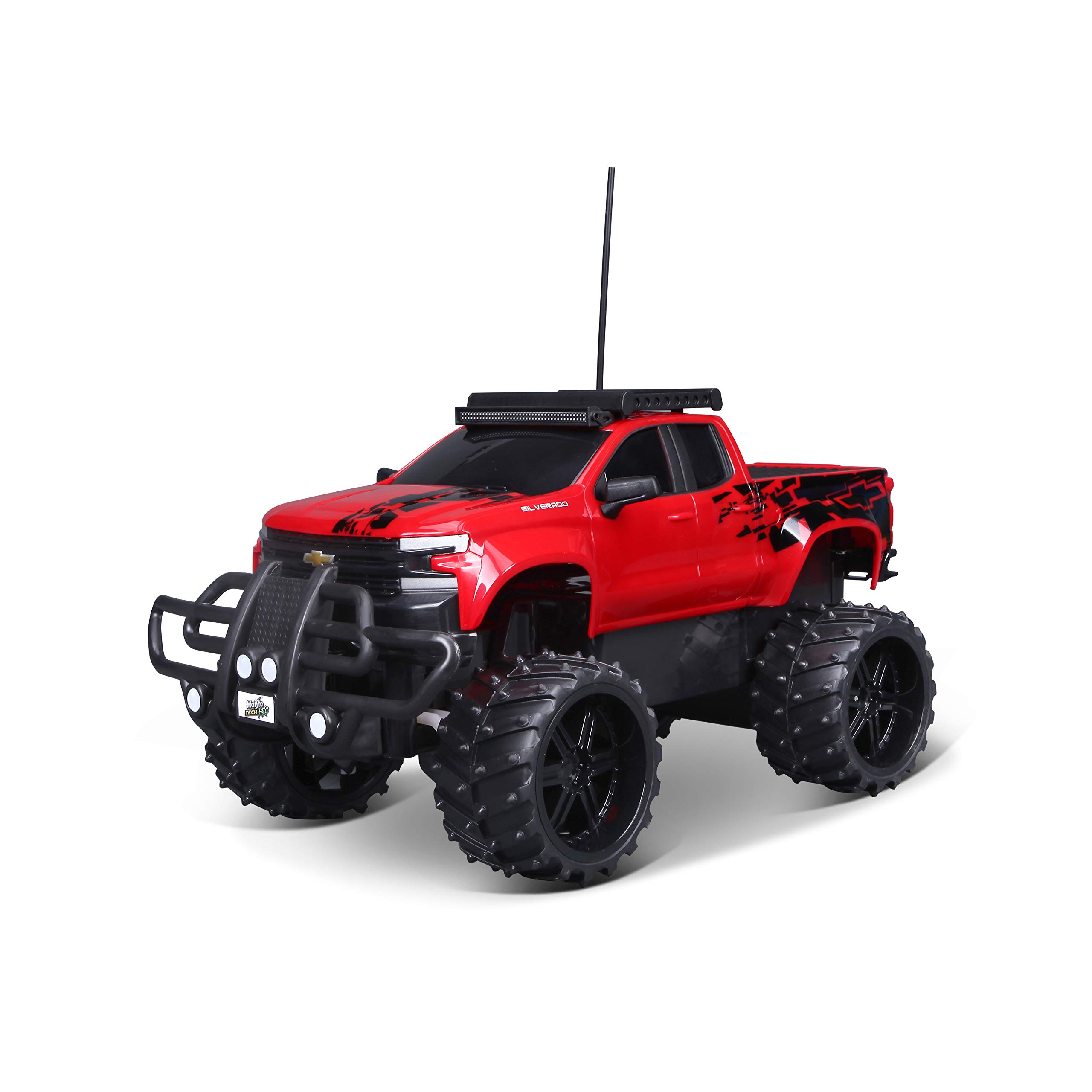 Foto 2 pulgar | Coche De Control Remoto Maisto Tech 2019 Chevrolet Silverado 1:16 - Venta Internacional.