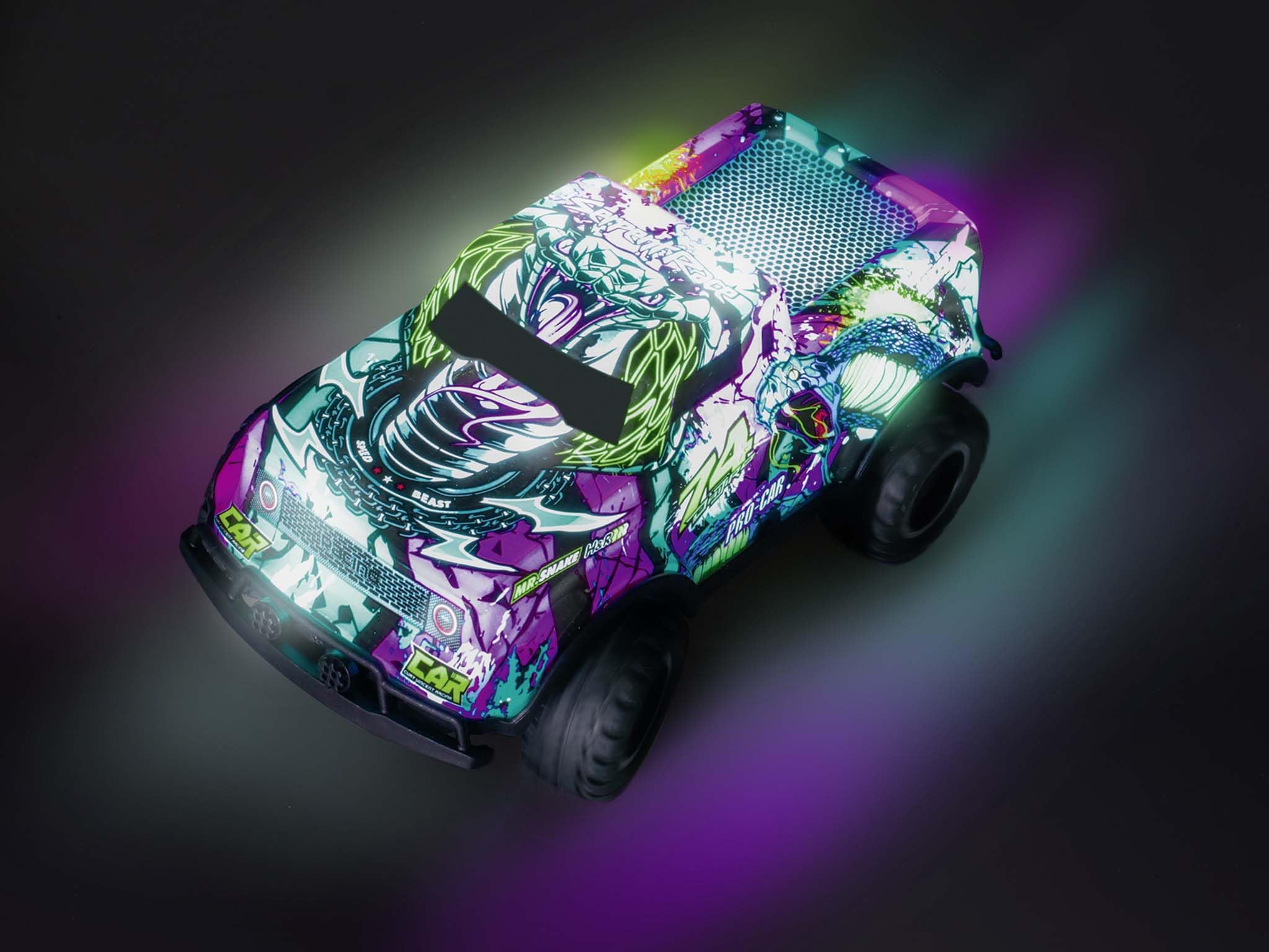 Foto 7 pulgar | Auto De Juguete Con Mando A Distancia Revell Ghost Driver Para Niños, Color Morado - Venta Internacional.