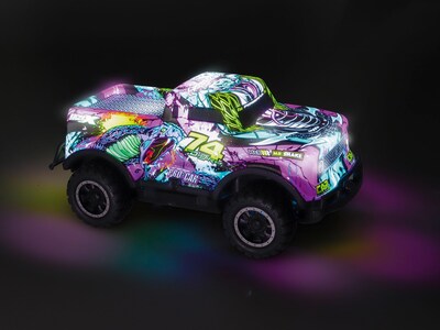 Foto 7 | Auto De Juguete Con Mando A Distancia Revell Ghost Driver Para Niños, Color Morado - Venta Internacional.
