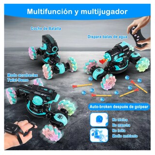 Foto 5 | Control Remoto 4wd Tanque Lanza Balas Belug, Verde Negro