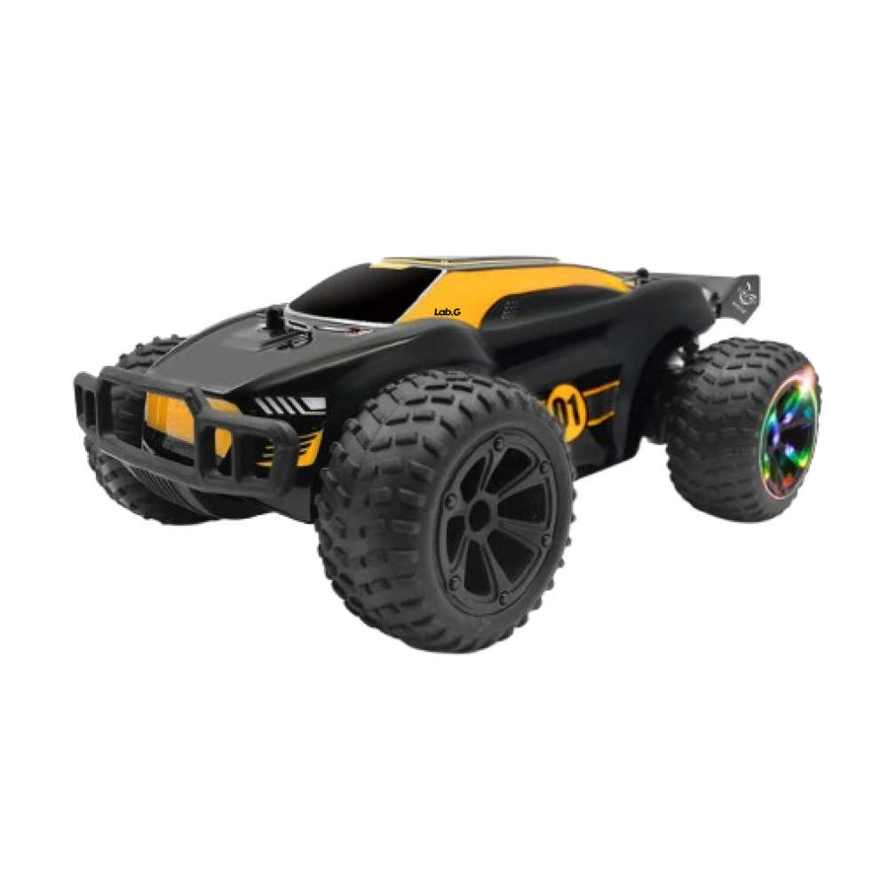 Foto 1 | Carro Control Remoto 3pz Lab.g  Negro Amarillo