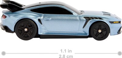 Foto 4 | Auto Rc De Juguete Hot Wheels Ford Mustang Gtd 1:64 Con Recarga Usb - Venta Internacional.