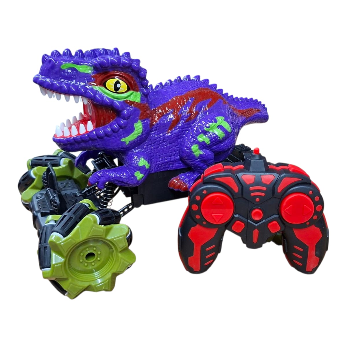 Foto 2 pulgar | Carro A Control Remoto Dinosaur Para Niños