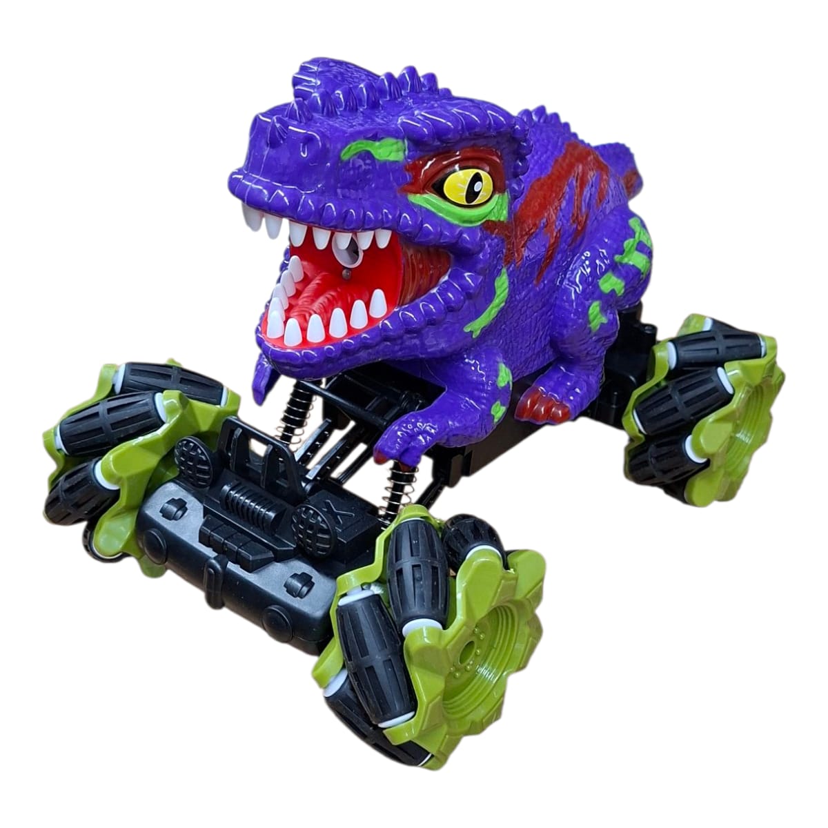 Foto 3 pulgar | Carro A Control Remoto Dinosaur Para Niños