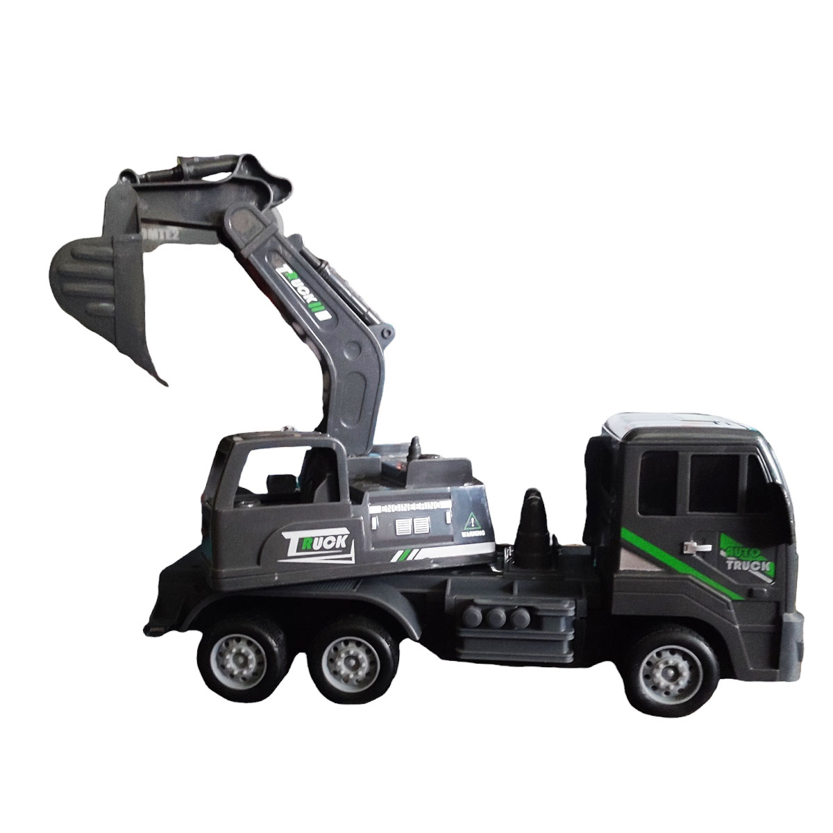 Foto 3 | Camion Grua A Control Remoto Color Gris Para Niños