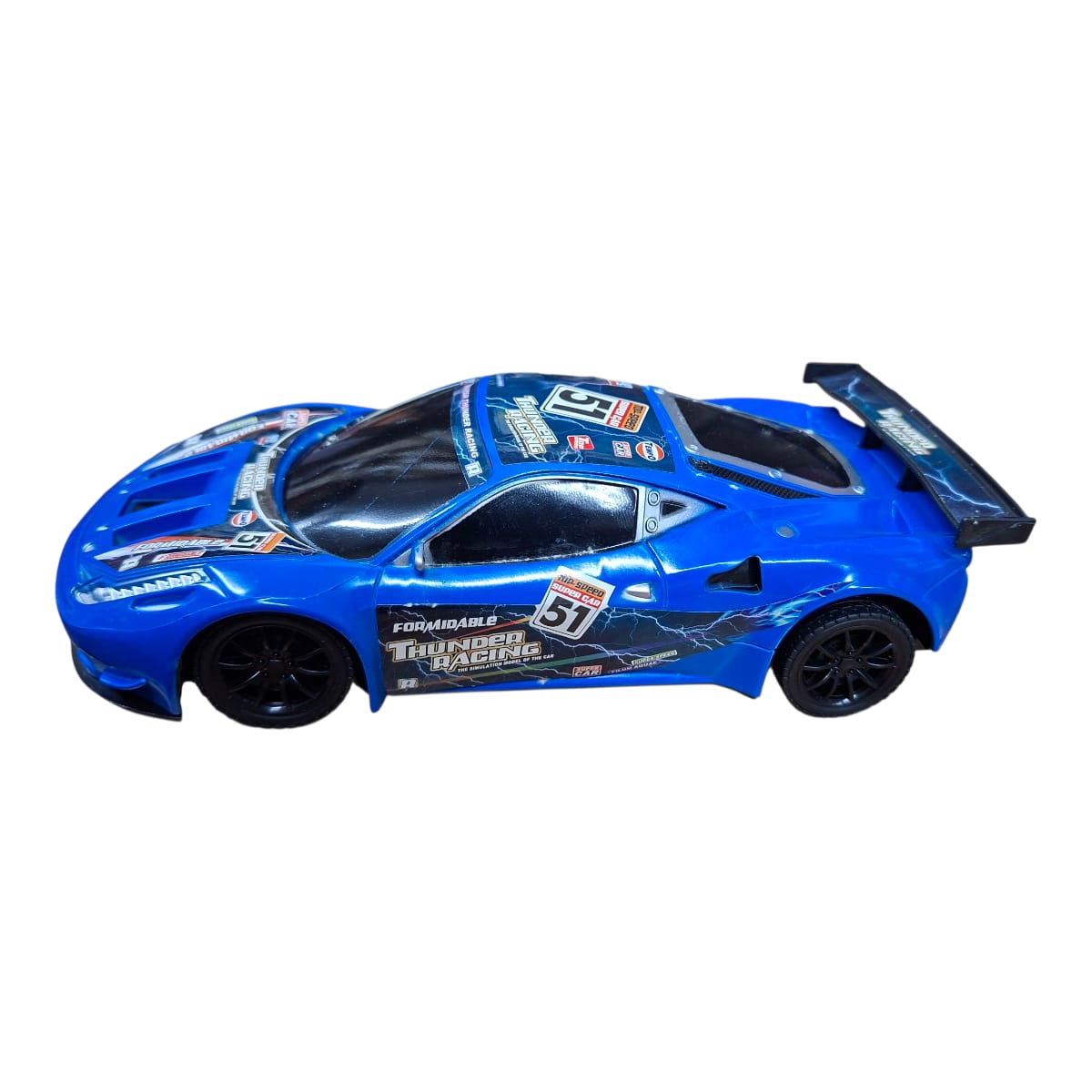 Foto 3 pulgar | Carro A Control Remoto Racing Color Azul Para Niños