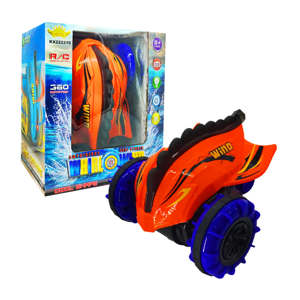 Foto 1 | Carro A Control Remoto Acrobatico Whirlowind Naranja