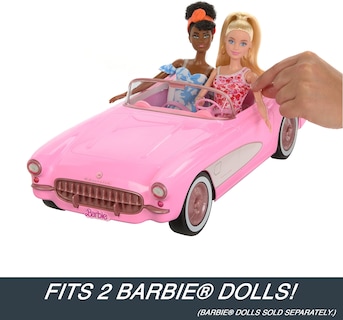 Foto 5 | Coche De Juguete Hot Wheels Barbie Rc Corvette Con Control Remoto - Venta Internacional.