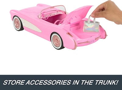 Foto 6 | Coche De Juguete Hot Wheels Barbie Rc Corvette Con Control Remoto - Venta Internacional.
