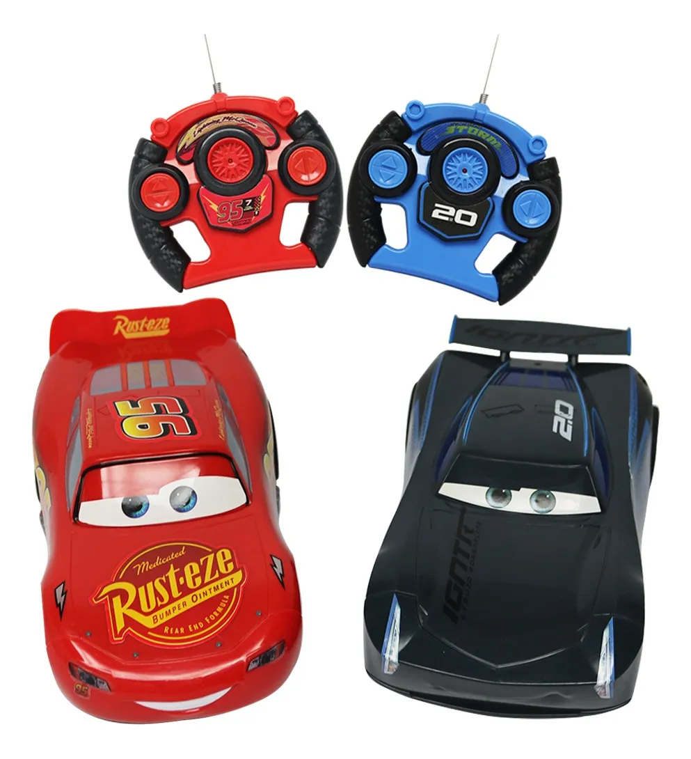 Foto 2 pulgar | Set 2/carros Cars Mcqueen-jackson Storm Para Niños