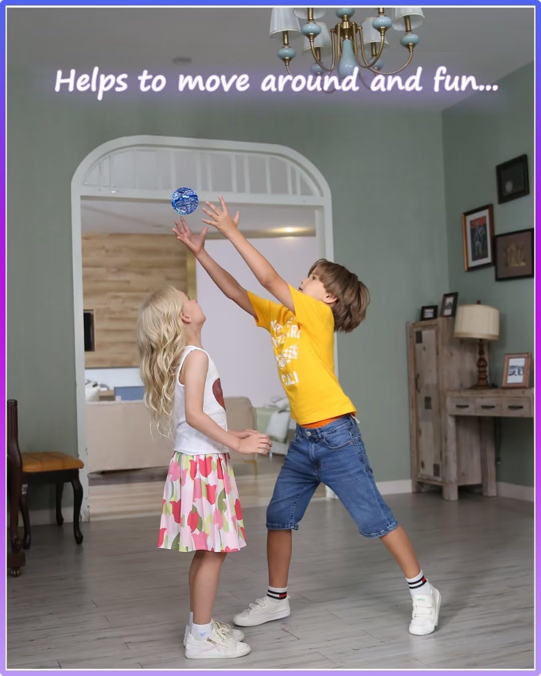 Foto 5 | Minidron Athleria Ufo Magic Flying Orb Ball Con Luces Para Niños - Venta Internacional.