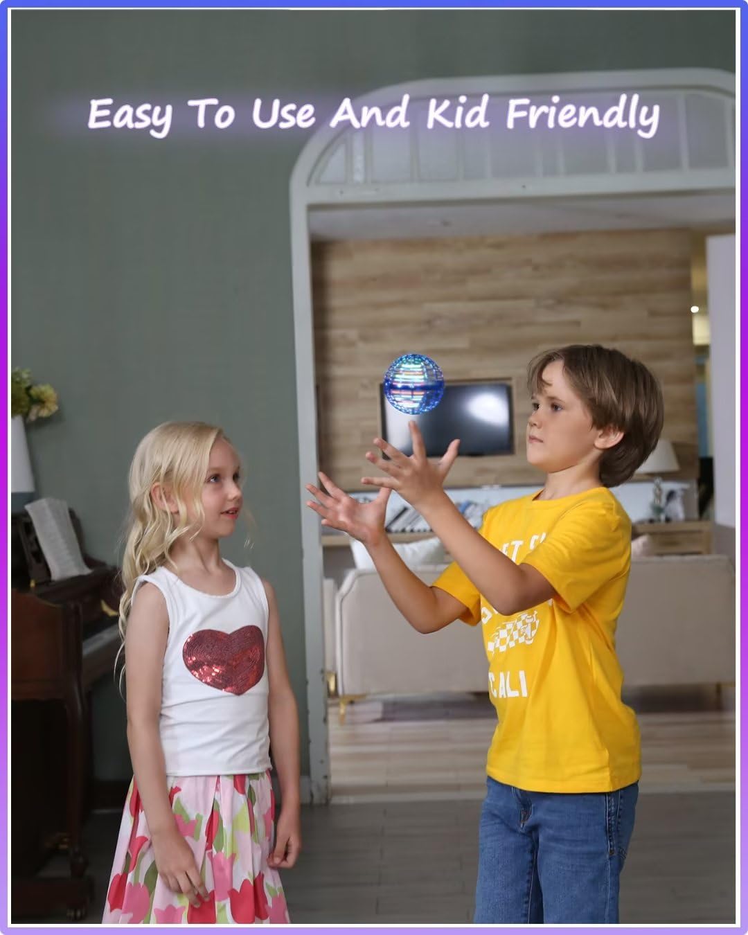Foto 6 | Minidron Athleria Ufo Magic Flying Orb Ball Con Luces Para Niños - Venta Internacional.