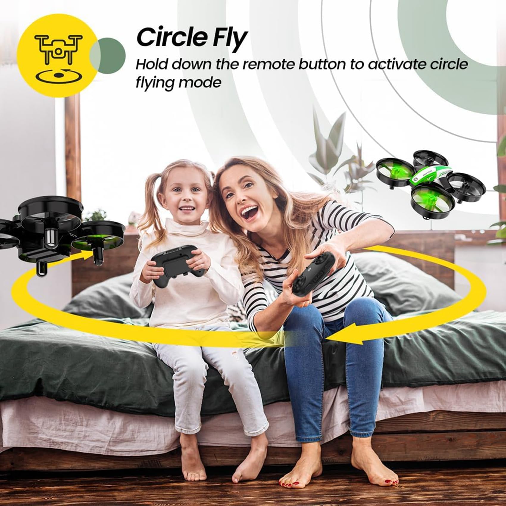 Foto 4 pulgar | Drone Holy Stone Hs210 Mini Para Niños Y Principiantes Con 3 Baterías - Venta Internacional.