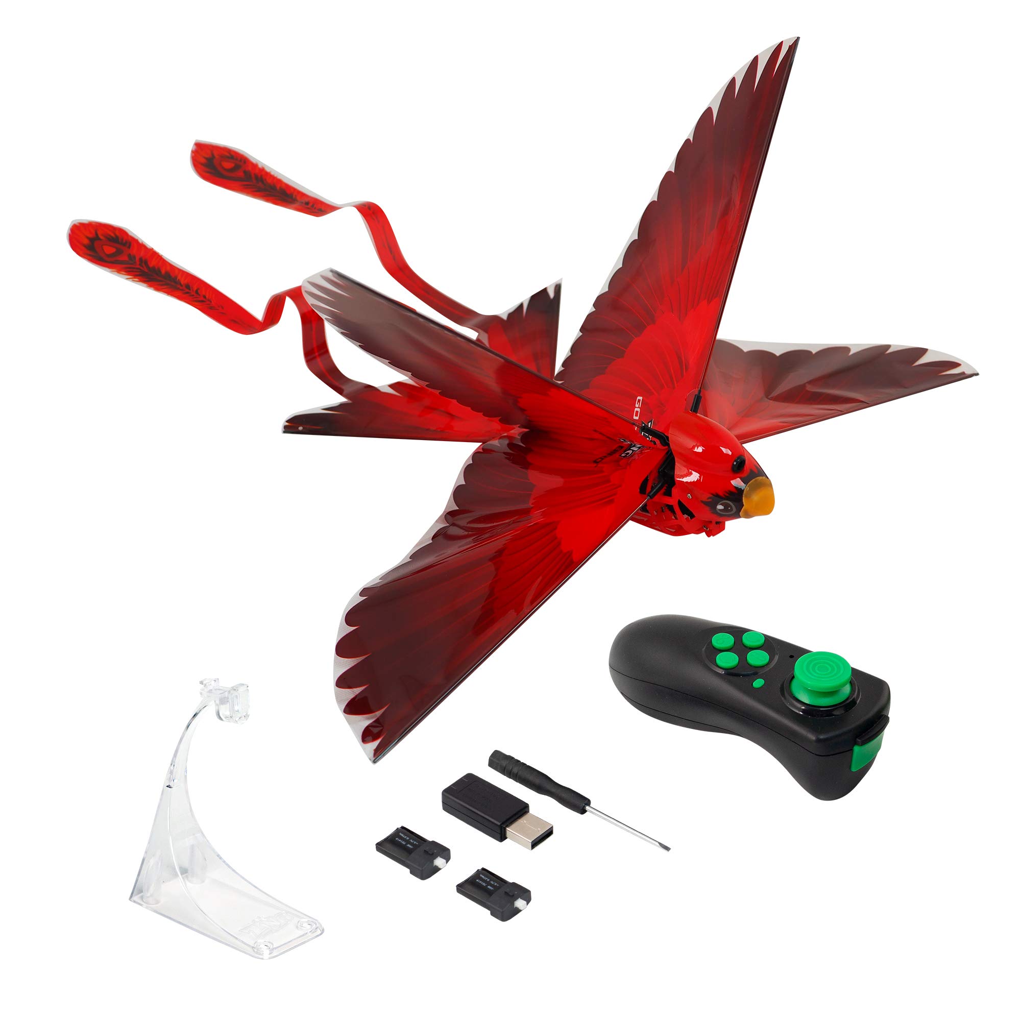 Juguete Volador Zing Go Go Bird Con Control Remoto Para Evitar Obstáculos - Venta Internacional.