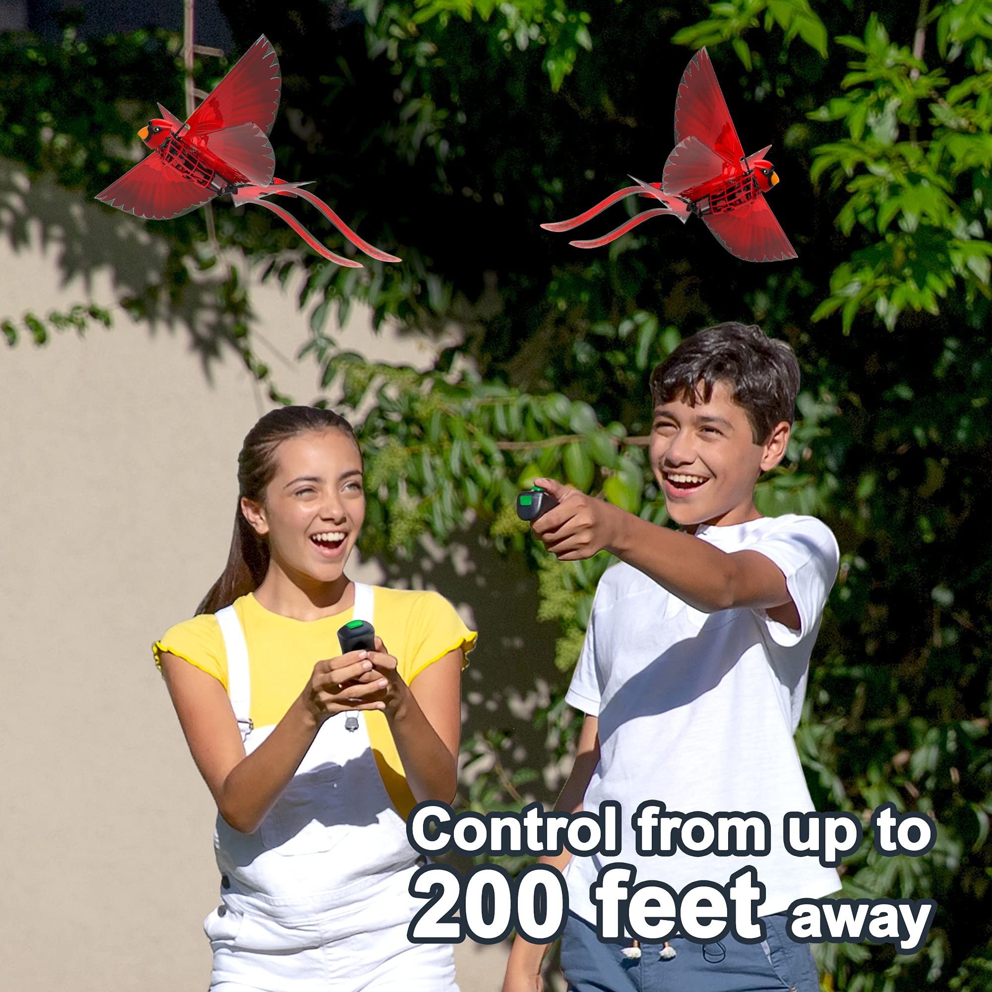 Foto 5 pulgar | Juguete Volador Zing Go Go Bird Con Control Remoto Para Evitar Obstáculos - Venta Internacional.