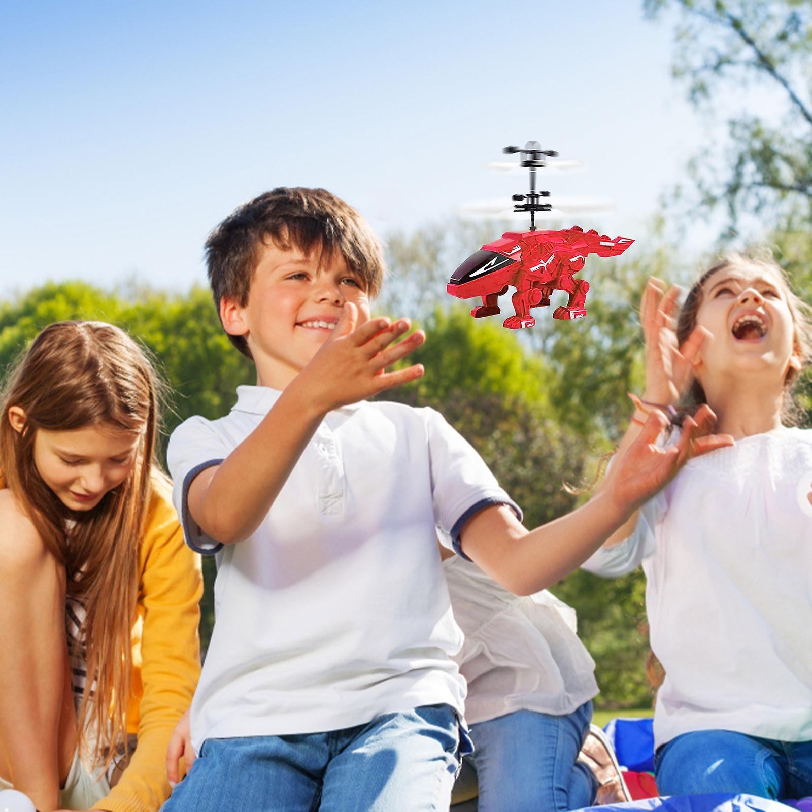 Foto 4 pulgar | Robot Volador Por Inducción, Dinosaurio, Helicóptero, Dron Para Niños - Venta Internacional.