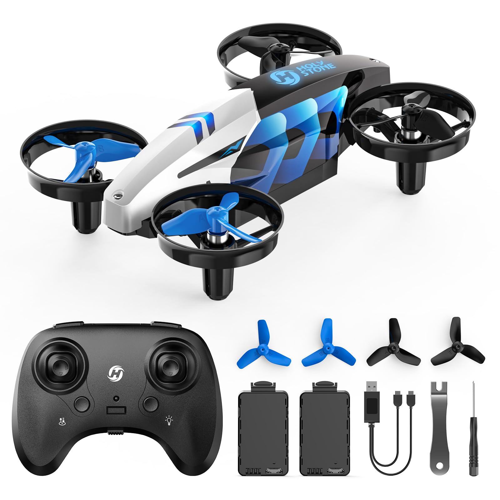 Foto 2 pulgar | Drone Holy Stone Hs210t 2 En 1, Mini Para Interiores, Para Niños - Venta Internacional.