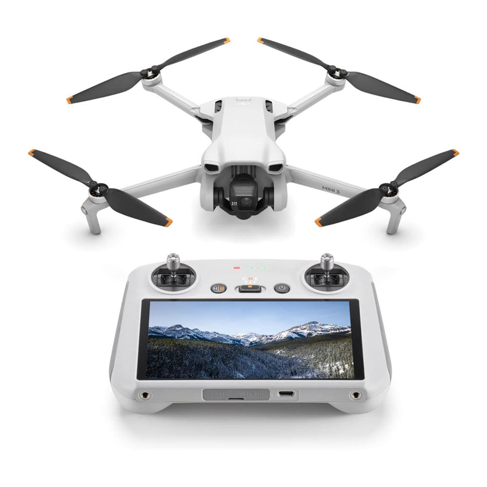 Foto 2 pulgar | Drone Dji Mini 3 (dji Rc) Control Con Pantalla  Cámara 4k Hdr  38 Min De Vuelo  Estabilizador 3 Ejes  Blanco