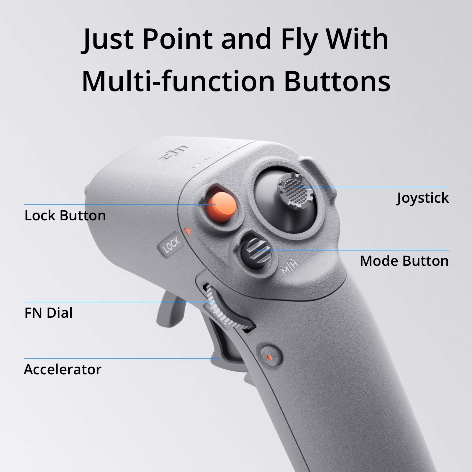 Foto 4 pulgar | Accesorio Para Drones: Controlador Inteligente Inmersivo Dji Rc Motion 2 - Venta Internacional.